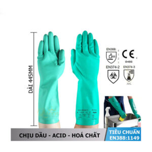 Găng tay chống hóa chất Ansell 37-185 GT615-61