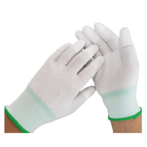 Găng tay pu phủ ngón trắng GT615-40