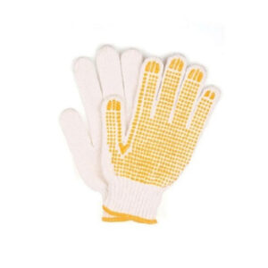 Găng tay trắng phủ hạt vàng 60g GT615-35